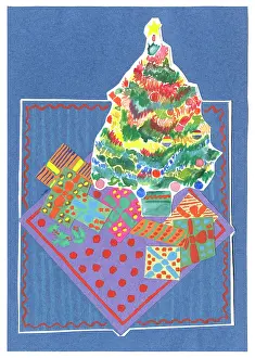 Cefyn: Presents under Christmas tree