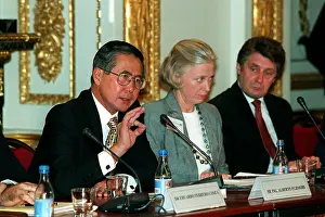 Conf: President Alberto Fujimori