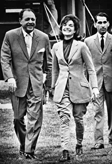Ayub: President Ayub Khan (left), of Pakistan, ?