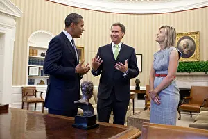 Paulin: President Barack Obama congratulates Will Ferrell