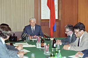 Parliamentary: President Boris Yeltsin and Reforma parliament faction, 1992