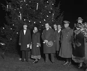 Fur Trimmed: President Calvin Coolidge and First Lady Grace at