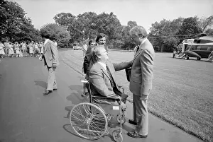 Cleland: President Carter with Max Cleland b. 1942 ?