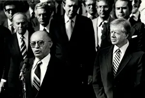 Talked: President Carter and Menachem Begin, Washington