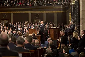 Legislators: President Donald Trump during his first State