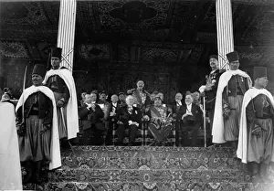 Doumergue: President Doumergue visits Tunis