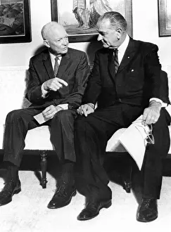 Publicized: Former President Dwight Eisenhower with ?