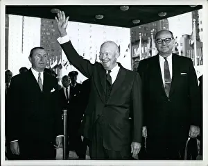 Wadsworth: President Eisenhower arrives for UN General Assembly