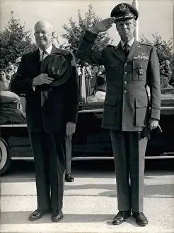 Norstad: President Eisenhower and General Norstad, Paris