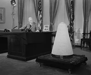 Sputnik: President Eisenhower giving a television speech