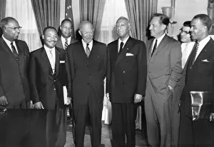 Spec: President Eisenhower meets with African ?