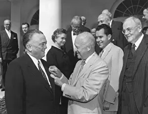 G Man: President Eisenhower presents the National Security