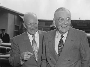 Lcgr1412: President Eisenhower with Secretary of State John