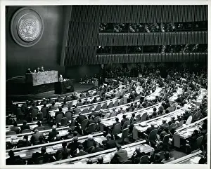 Agenda: President Eisenhower speaks at UN General Assembly
