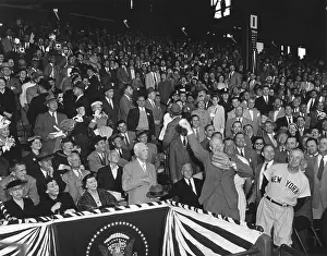 Lcgr1412: President Eisenhower throwing out the first ball