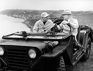 Cronkite: Former President Eisenhower with Walter ?