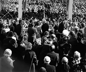 Swearing In: President-elect Jimmy Carter taking the oath of
