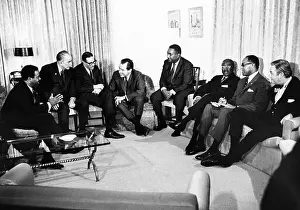 Elks: President-elect Richard Nixon meets with ?