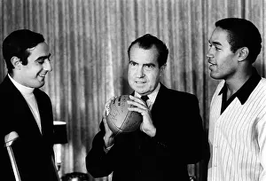 Quarterback: President-elect Richard Nixon was visited ?