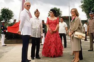 Alliances: President Ferdinand and Imelda Marcos with ?