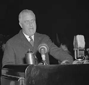 Interpretations: President Franklin Roosevelt attacking the Supreme