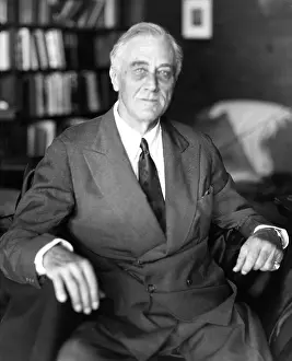 Paralyzed: President Franklin Roosevelt the day before ?