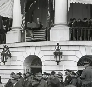 Inaugurations: President Franklin Roosevelt at his fourth Inauguration