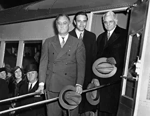 Averill: President Franklin Roosevelt inspects the ?