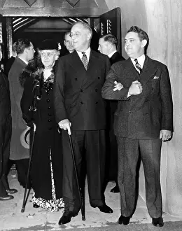 President Franklin Roosevelt after services ?