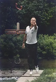 Horseshoes: President George Bush participates in the ?