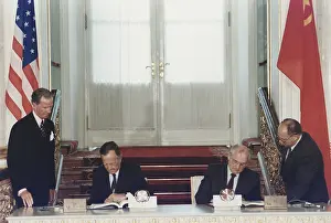 Summits: President George Bush and Soviet President ?