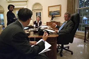 Qaeda: President George W. Bush preparing for his Sept