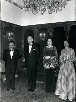 Nour: President Giscard d'Estaing and King Hussein of Jordan