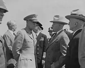 Byrnes: President Harry Truman and General Dwight Eisenhower