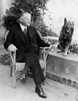 Elkhound: Former President Herbert Hoover (1874-1964), ?