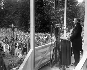 Csu 2012 9: President Herbert Hoover speaking at Gettysburg ?