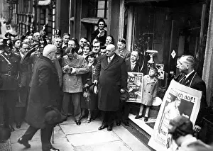 Landtag: President Hindenburg and Secretary of State