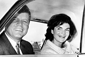 Limousines: President and Jacqueline Kennedy in Palm ?