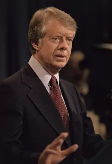 Bsloc 2: President Jimmy Carter speaking during a ?