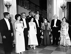 Stoles: President John and Jacqueline Kennedy at ?