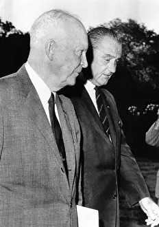 Csu 2012 9: President Johnson walks with former President ?