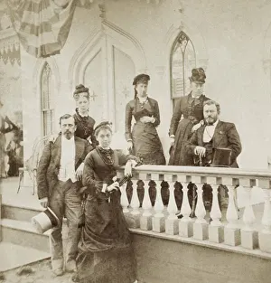 Lcgr1901: President and Julia Grant and their friends