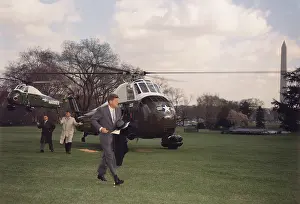 Behn: President Kennedy returning to the White ?