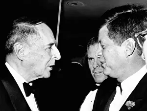 Lamented: President Kennedy talks with Gen. Douglas ?