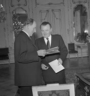 Confers: President Klement Gottwald