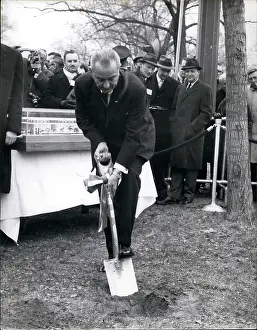 Recited: President Lyndon Johnson breaks ground, Washington