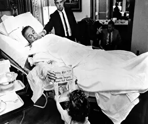 Csu 2012 10: President Lyndon Johnson after gall bladder ?