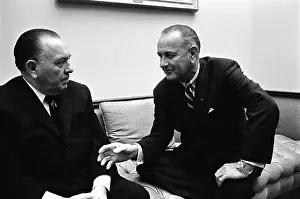 Daley: President Lyndon Johnson meets with Chicago ?