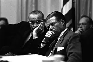 Milita: President Lyndon Johnson, and Robert McNamara ?