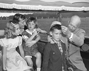 Grandparent: President and Mamie Eisenhower with their three